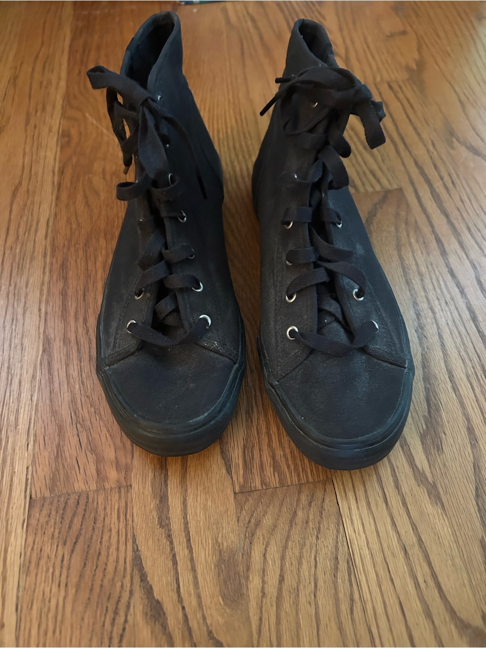 Keds Women’s Sz 8.5 Classic Punk Y2K Inspired Grunge Lace Up High Top Sneakers